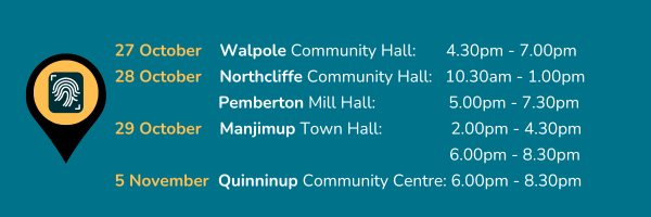 Community workshop dates